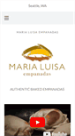 Mobile Screenshot of marialuisaempanadas.com